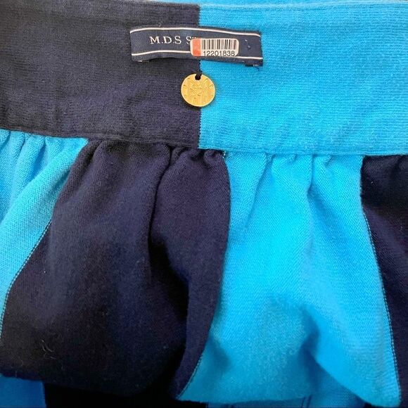 M.D.S. stripes Blue Dress - Picture 7 of 10